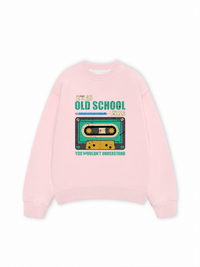 Áo Sweater Nỉ Hai Da Its An Old School