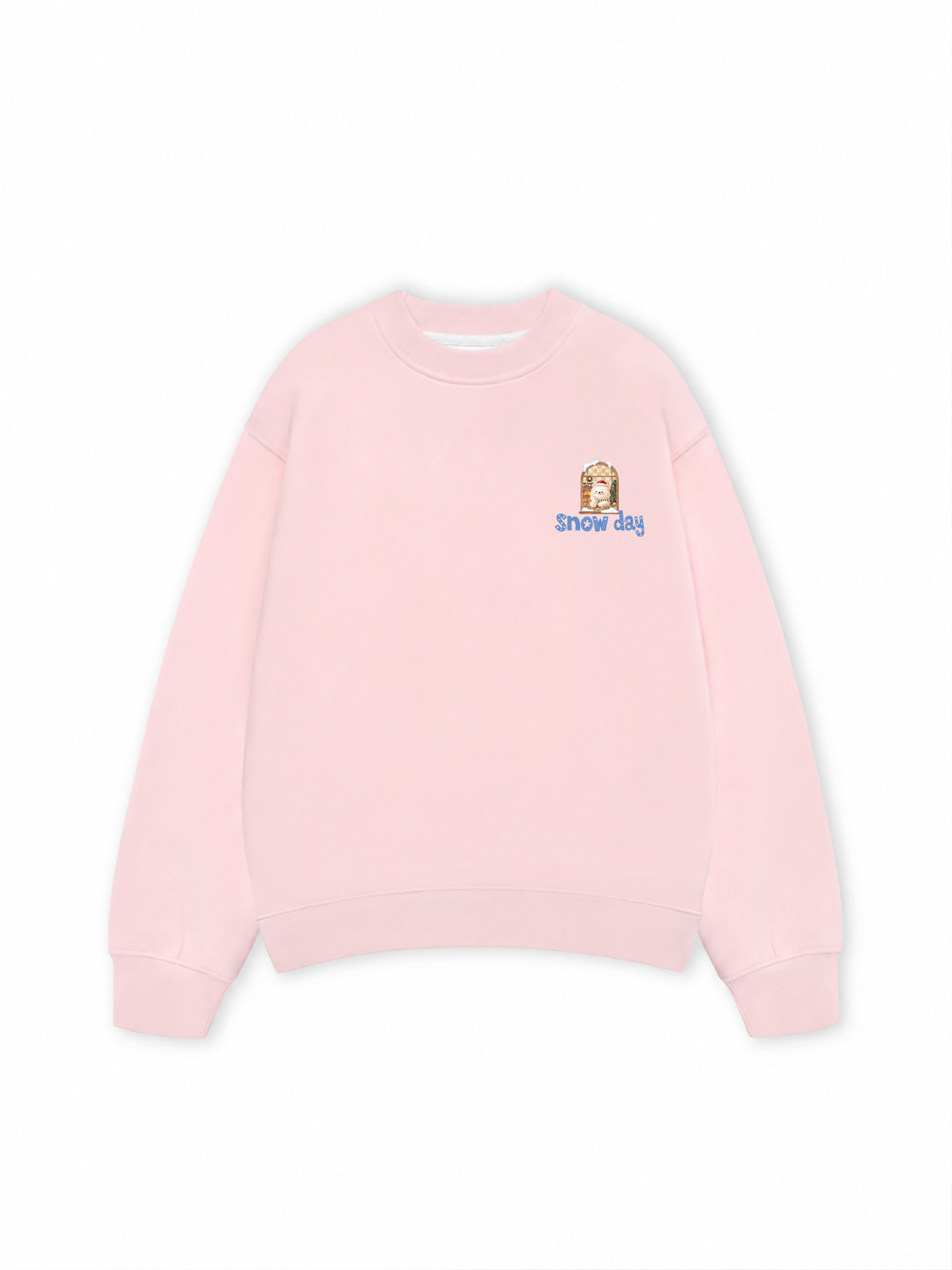 Áo Sweater Nỉ Hai Da Snow Day