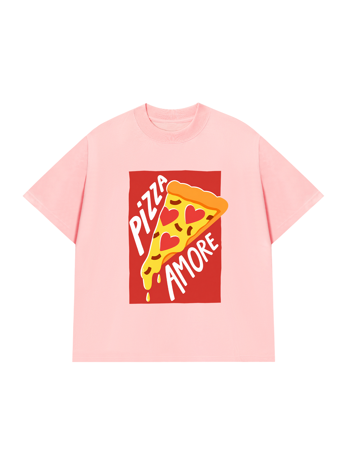 Áo Thun Relaxed Fit Pizza Amore