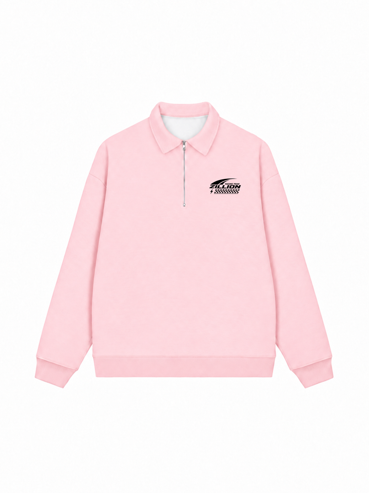 Áo Sweater Polo Nỉ Hai Da Racing Team Zillion