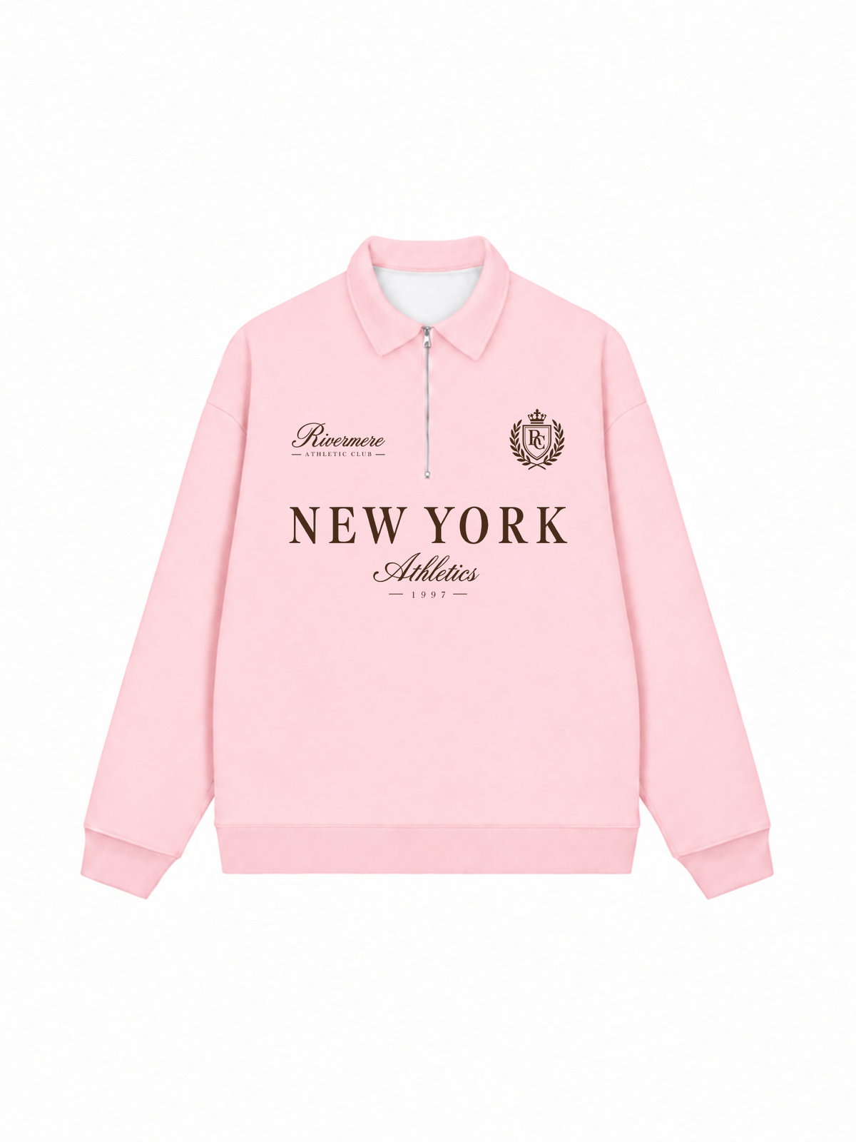 Áo Sweater Polo Nỉ Hai Da New York