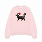 Áo Sweater Nỉ Hai Da Santa Catty