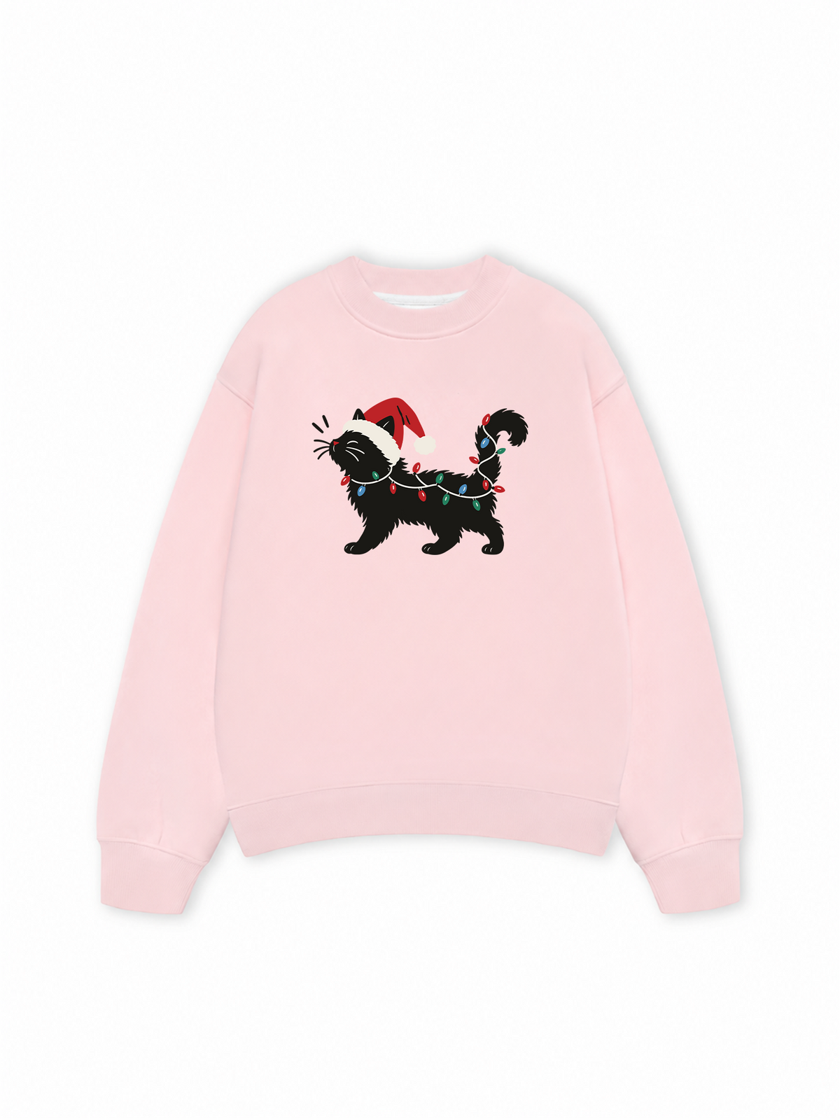 Áo Sweater Nỉ Hai Da Santa Catty