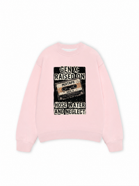 Áo Sweater Nỉ Hai Da Gen X Raised On