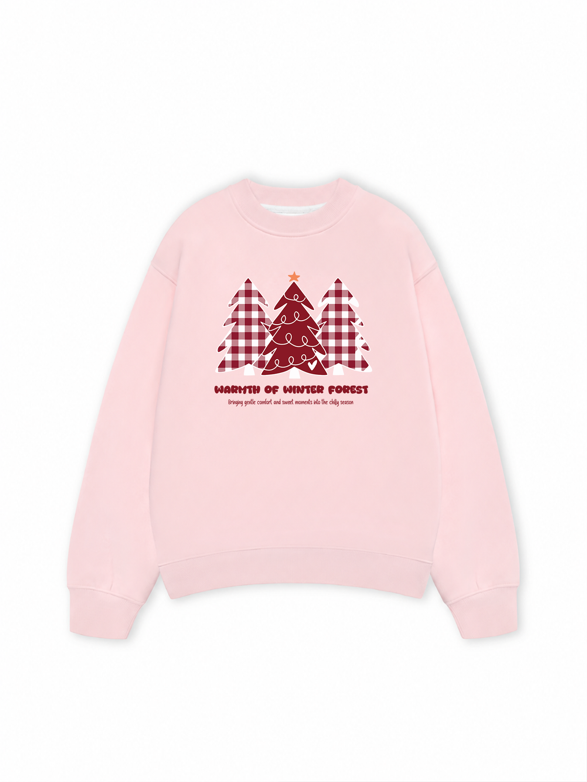 Áo Sweater Nỉ Hai Da Warmth Of Winter Forest