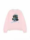 Áo Sweater Nỉ Hai Da Skull Cosmonaut