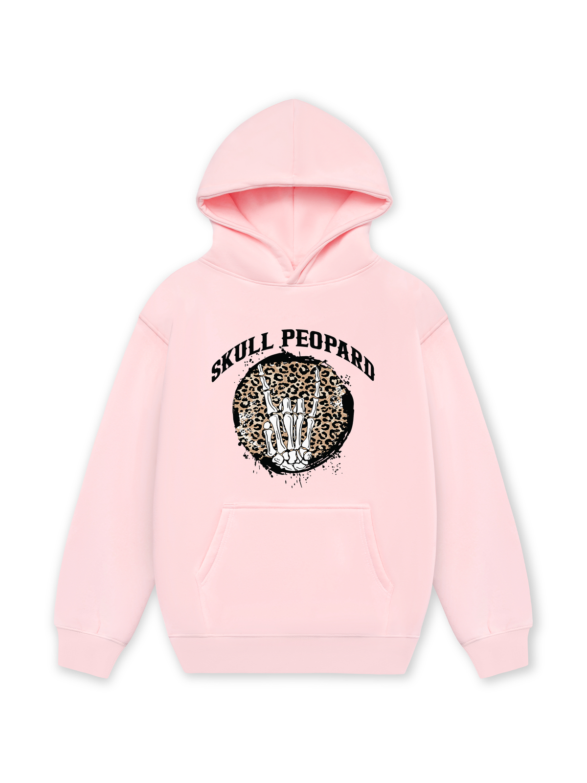 Áo Hoodie Nỉ Hai Da Skull Leopard