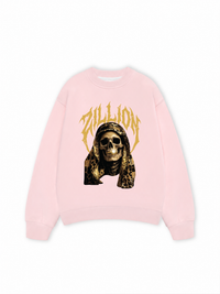 Áo Sweater Nỉ Hai Da Golden Skull