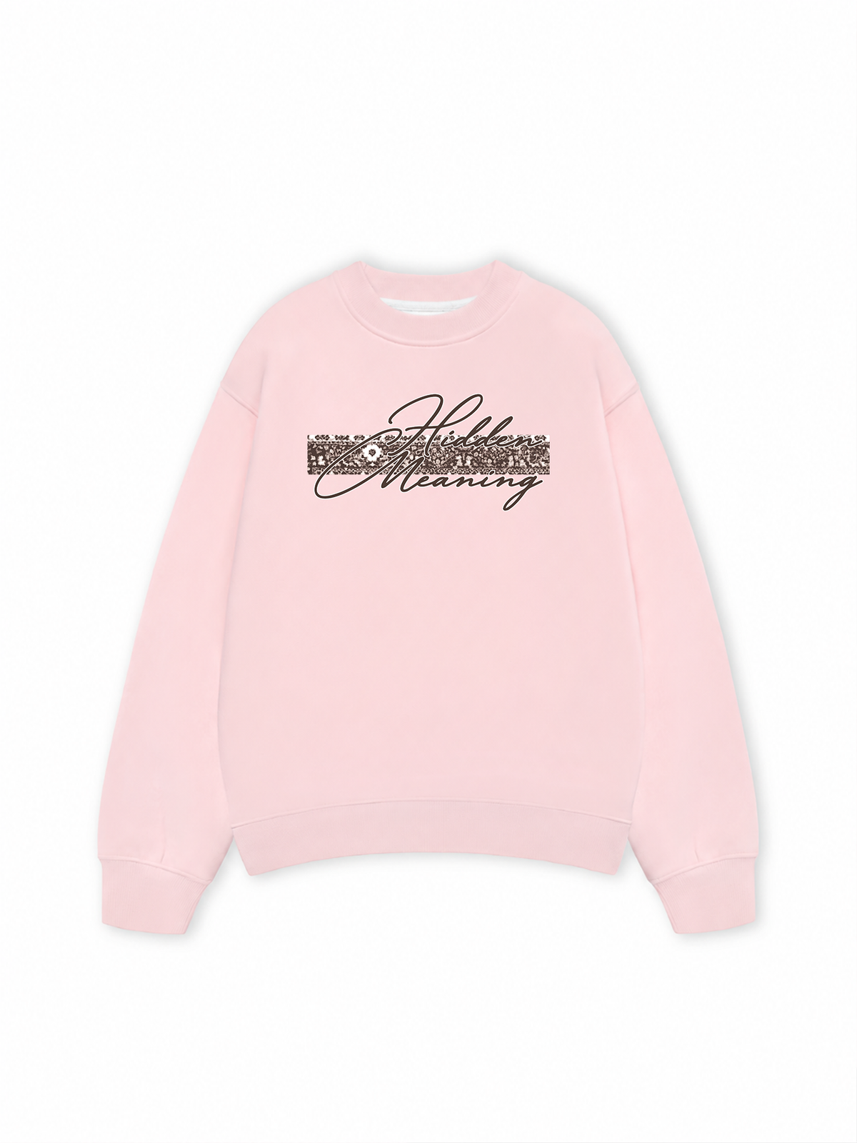 Áo Sweater Nỉ Hai Da Hidden Meaning