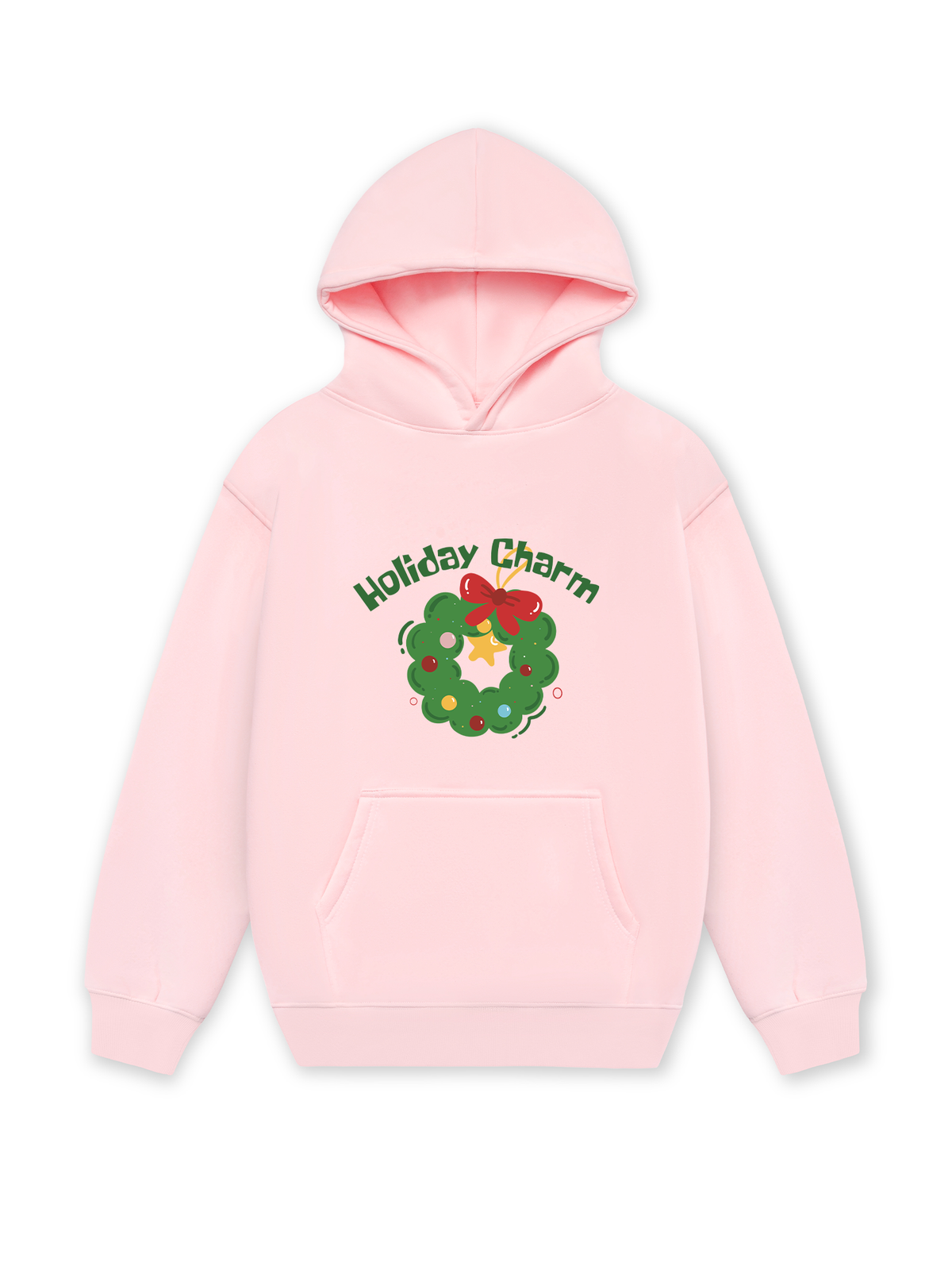Áo Hoodie Nỉ Hai Da Holiday Charm