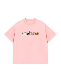Áo Thun Relaxed Fit Halloween Meow Squad