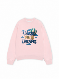 Áo Sweater Nỉ Hai Da Chase Your Dreams