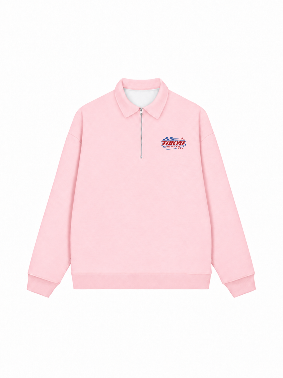 Áo Sweater Polo Nỉ Hai Da Tokyo Wave