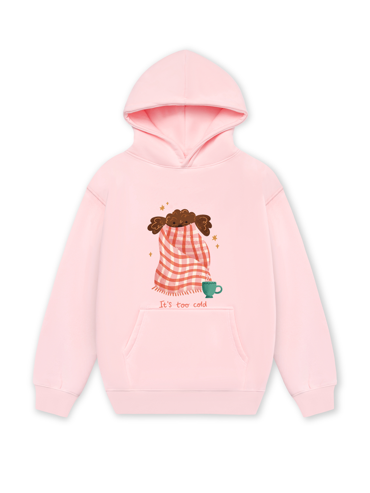 Áo Hoodie Nỉ Hai Da Its Too Cold
