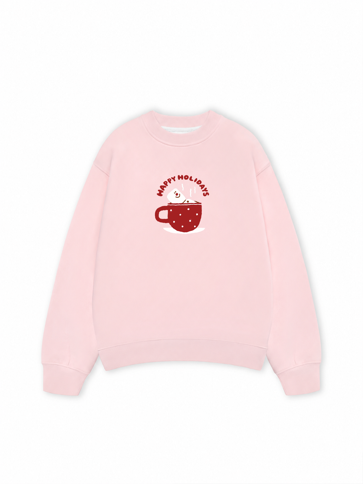 Áo Sweater Nỉ Hai Da Happy Holidays