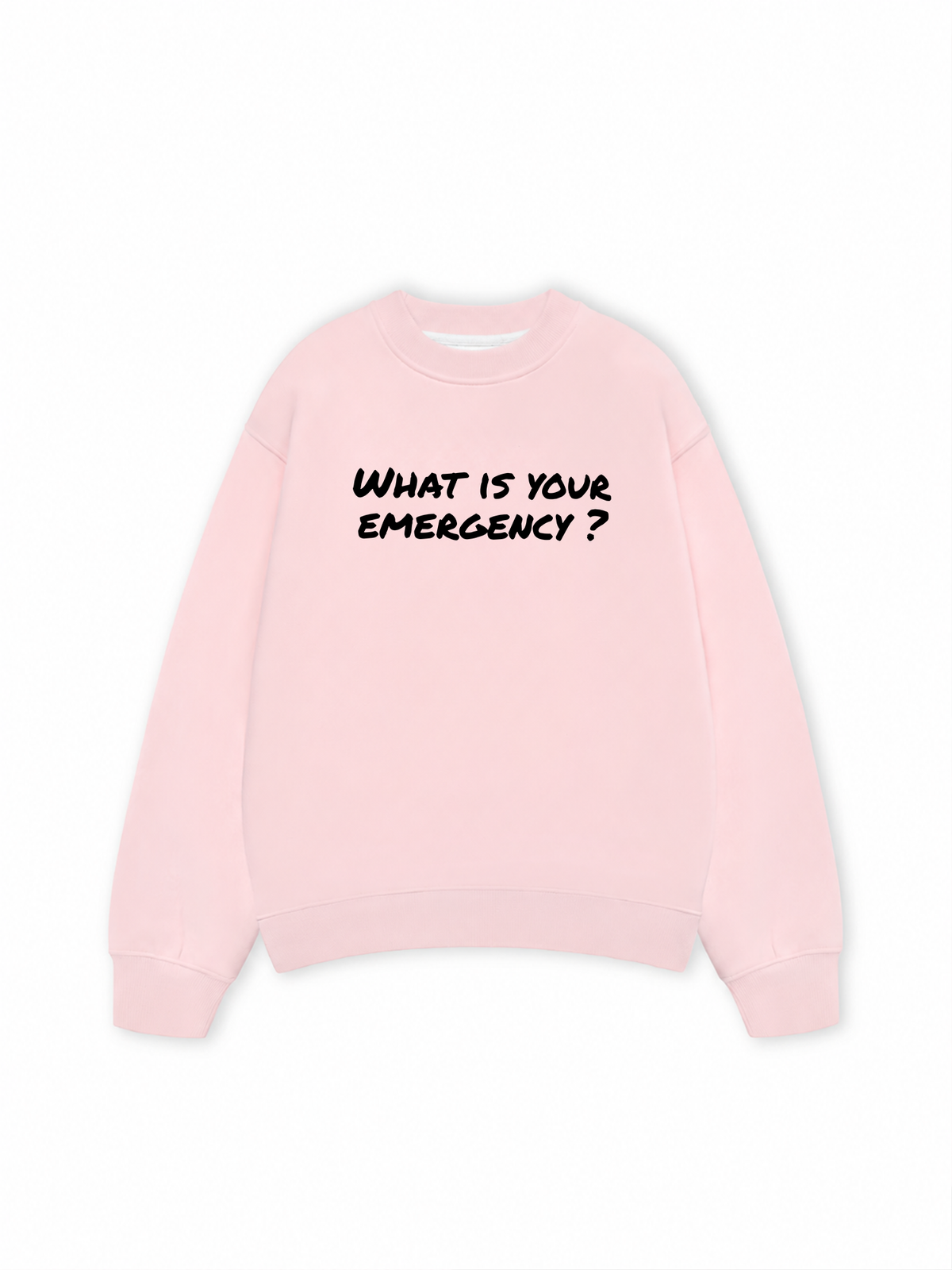 Áo Sweater Nỉ Hai Da Car What Is Your Emergency