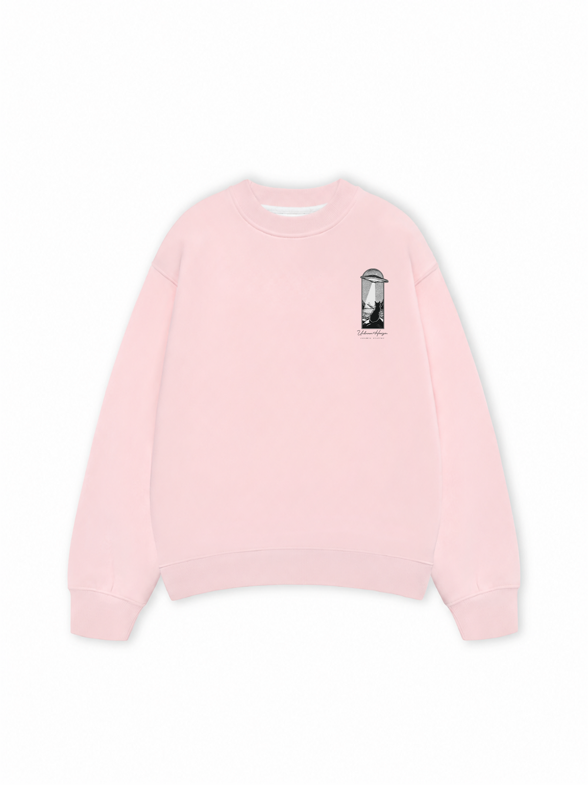 Áo Sweater Nỉ Hai Da Cosmic Visitor