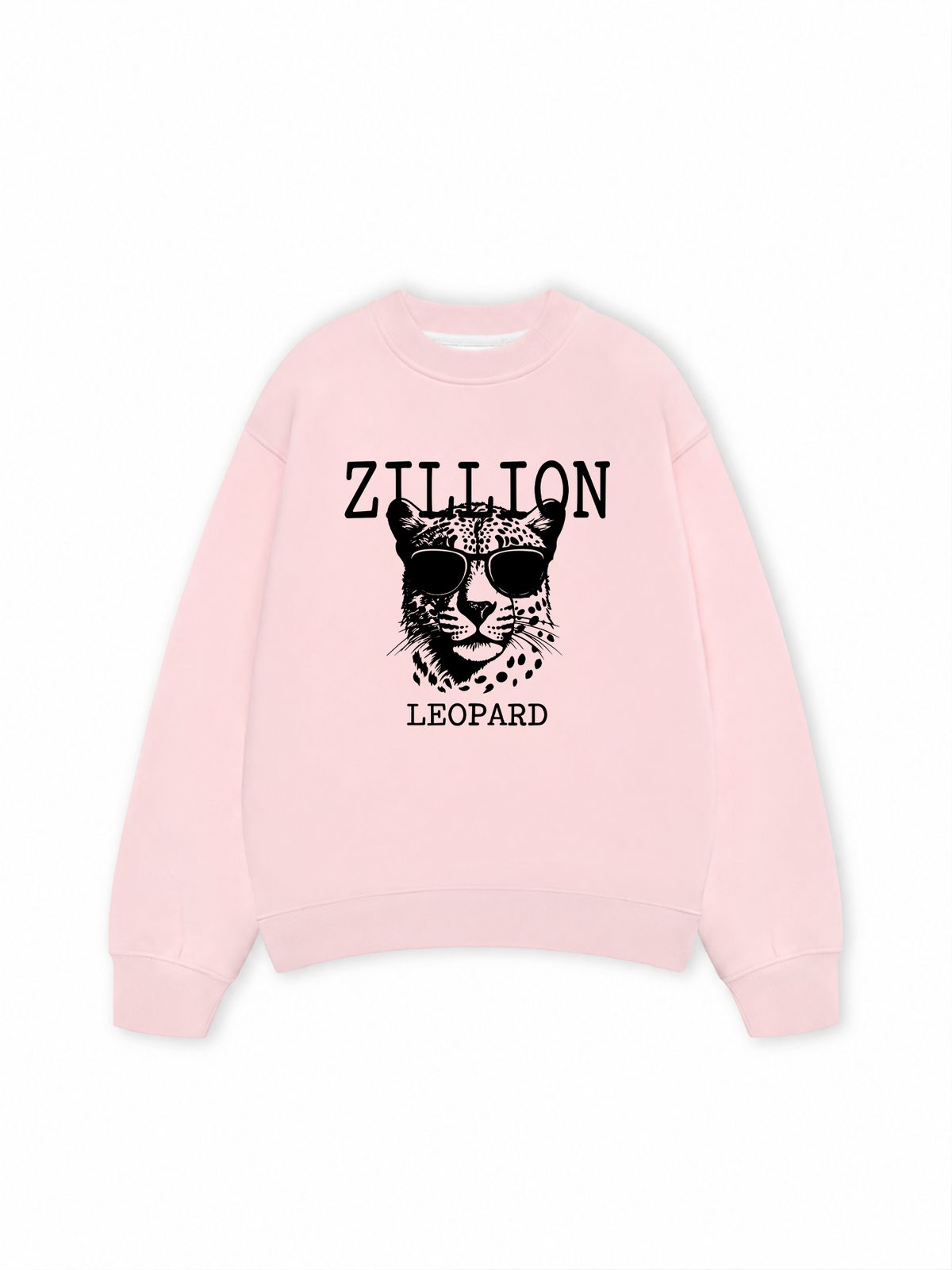 Áo Sweater Nỉ Hai Da Zillion Leopard