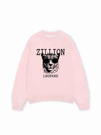 Áo Sweater Nỉ Hai Da Zillion Leopard