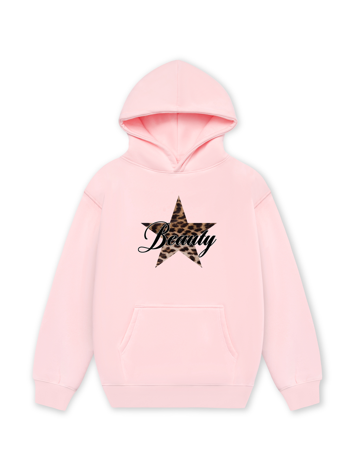 Áo Hoodie Nỉ Hai Da Beauty Leopard Star
