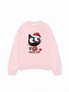 Áo Sweater Nỉ Hai Da Cute Cat