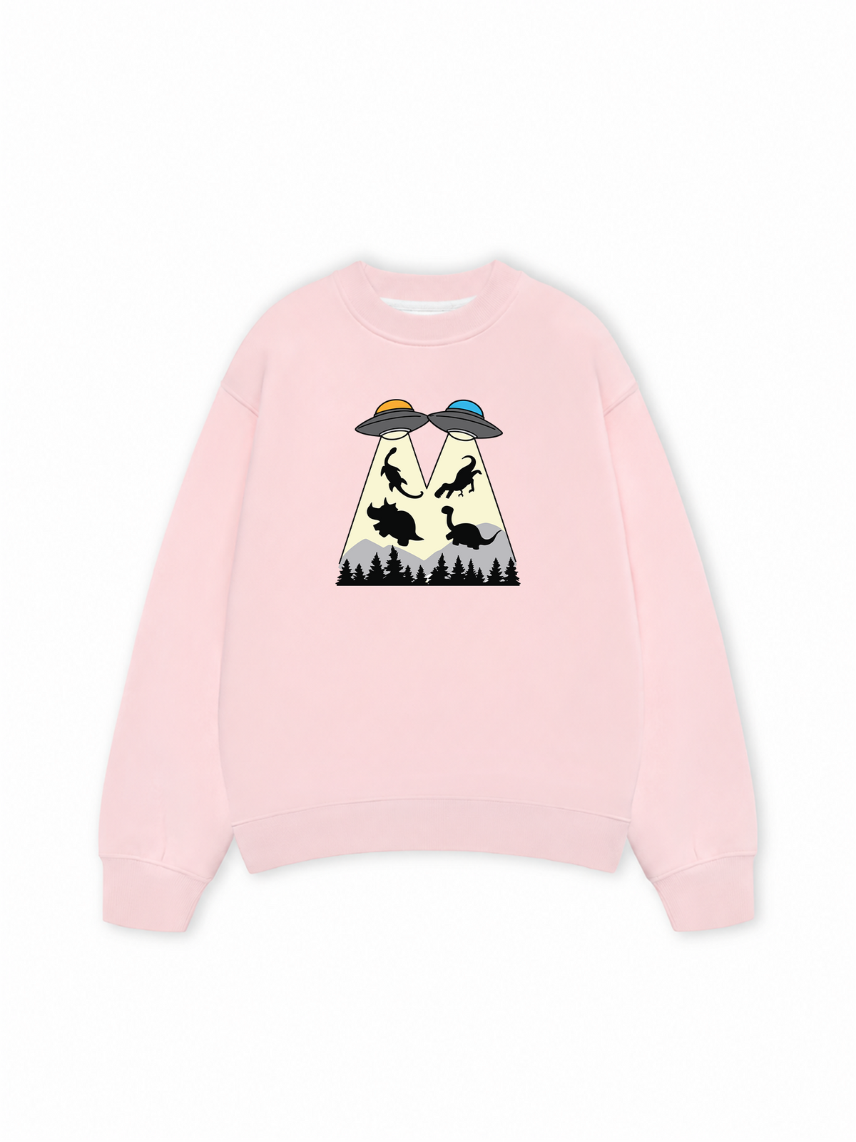 Áo Sweater Nỉ Hai Da DINO ABDUCTION