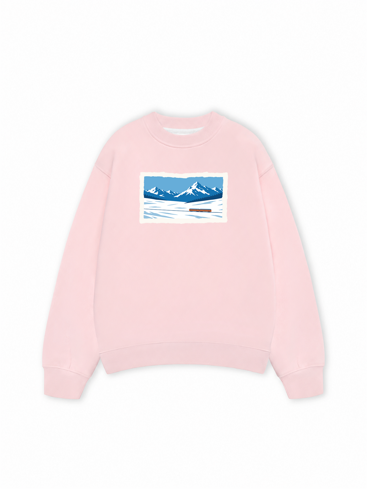 Áo Sweater Nỉ Hai Da Frozen Passage