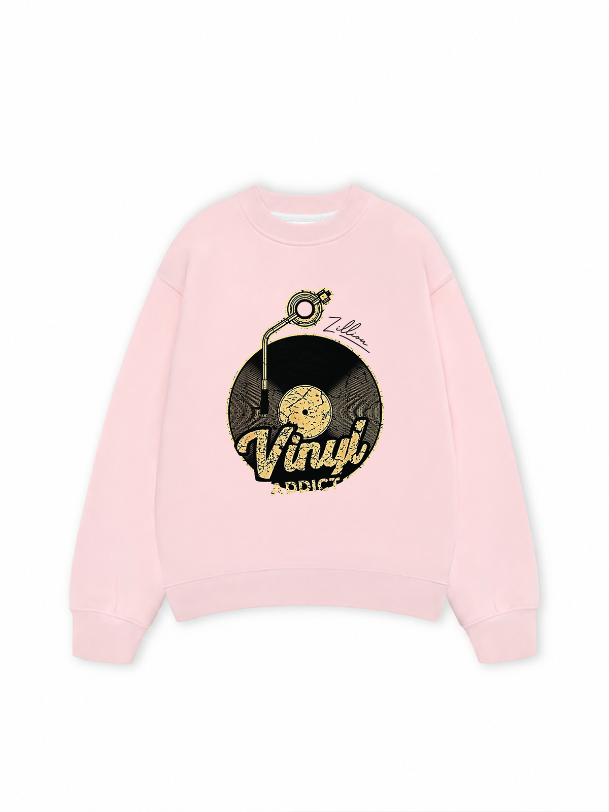 Áo Sweater Nỉ Hai Da Zillion Vinyl