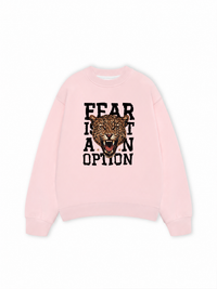 Áo Sweater Nỉ Hai Da Fear Is Not An Option