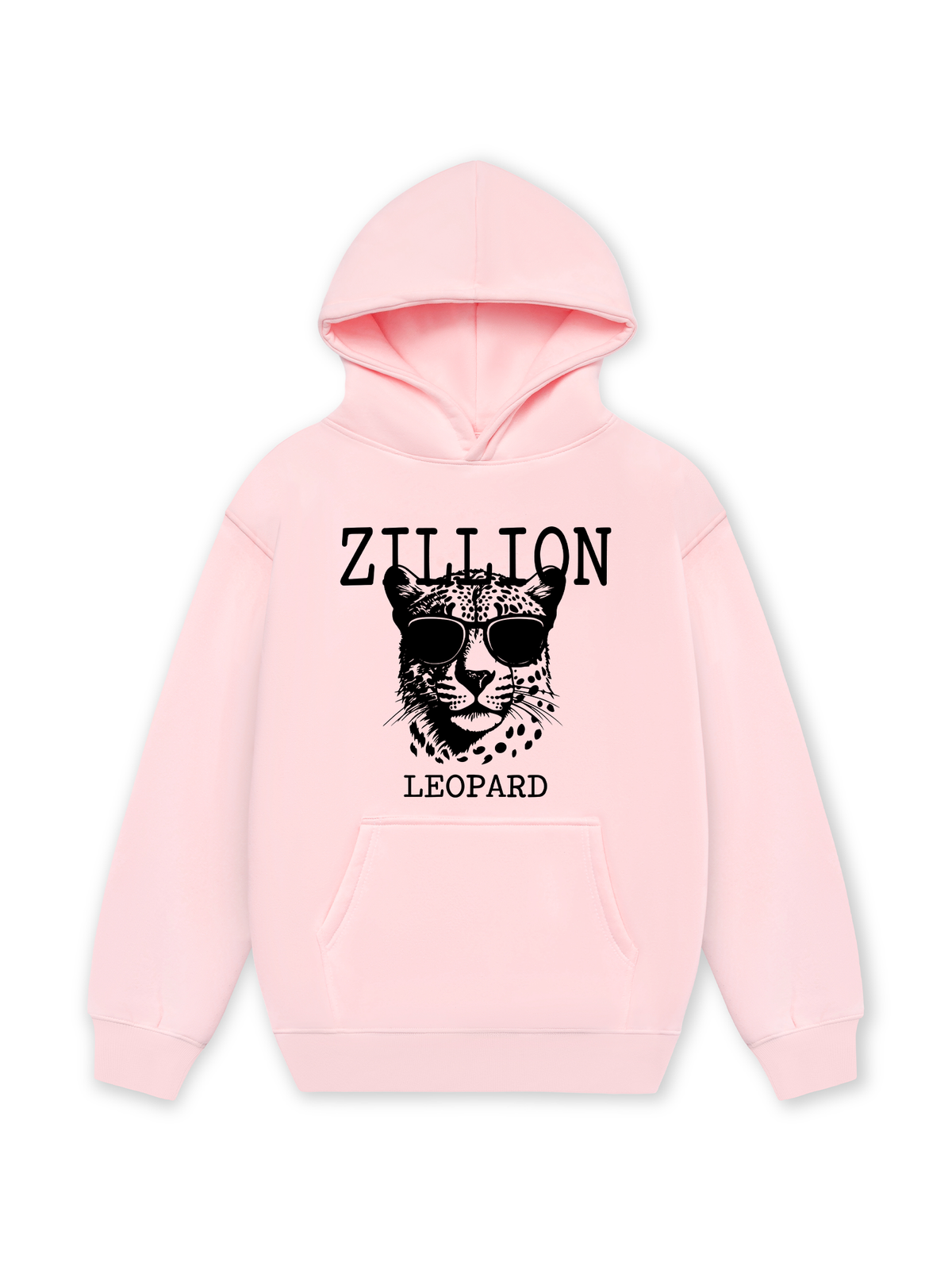 Áo Hoodie Nỉ Hai Da Zillion Leopard