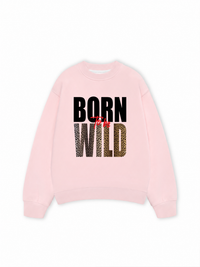 Áo Sweater Nỉ Hai Da Born To Be Wild
