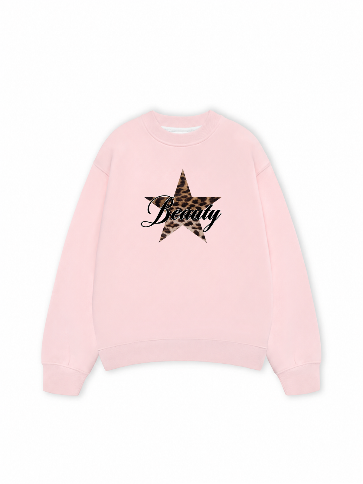 Áo Sweater Nỉ Hai Da Beauty Leopard Star