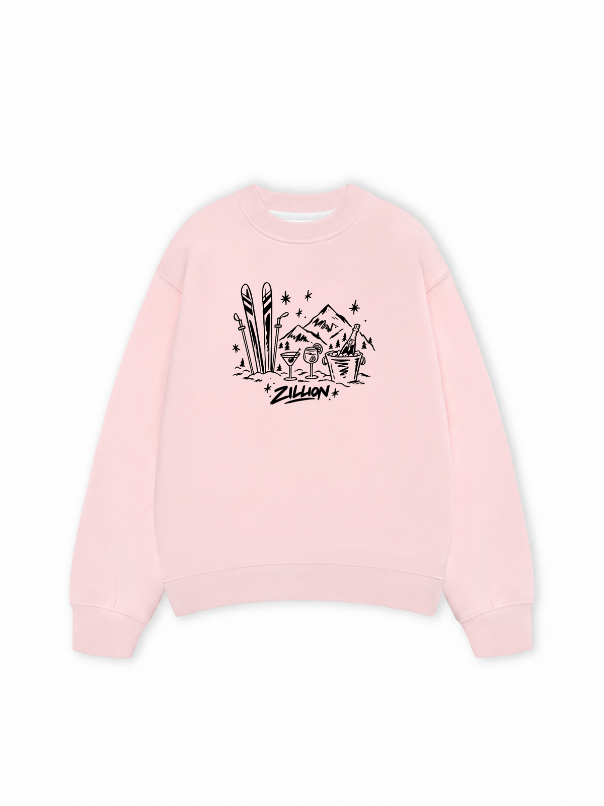 Áo Sweater Nỉ Hai Da Mountain Cheers