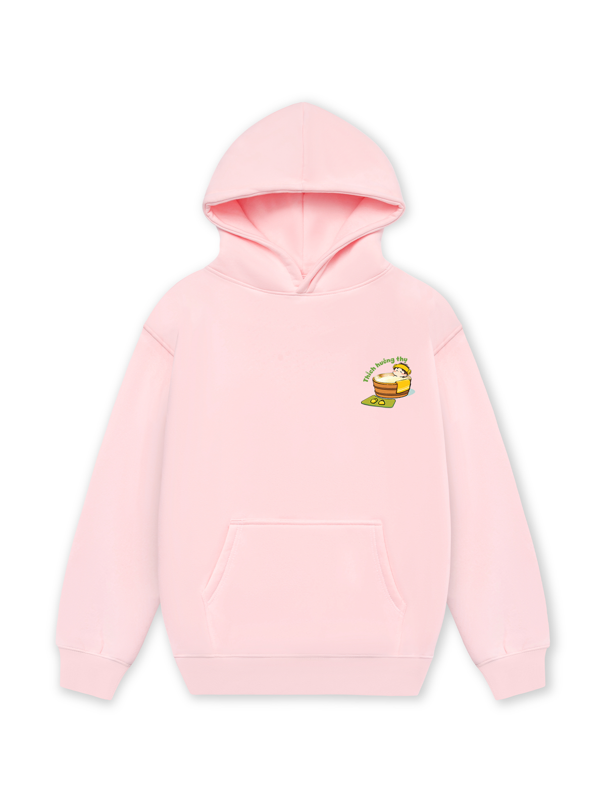 Áo Hoodie Nỉ Hai Da Thích Hưởng Thụ