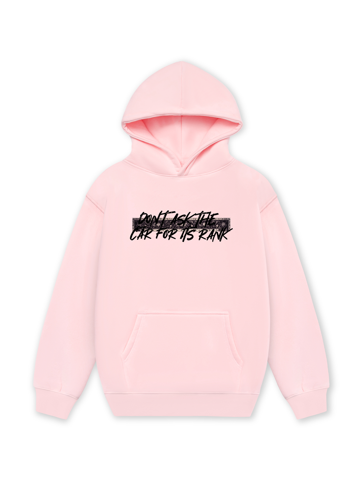 Áo Hoodie Nỉ Hai Da Don't Ask The Car For Its Rank