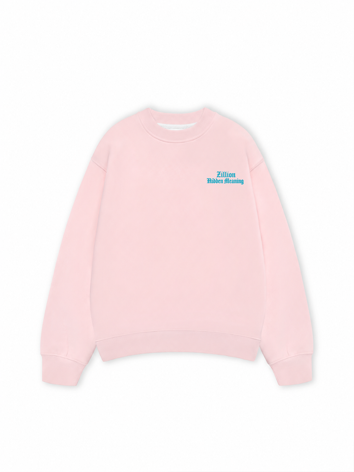 Áo Sweater Nỉ Hai Da Zillion Blue Rug