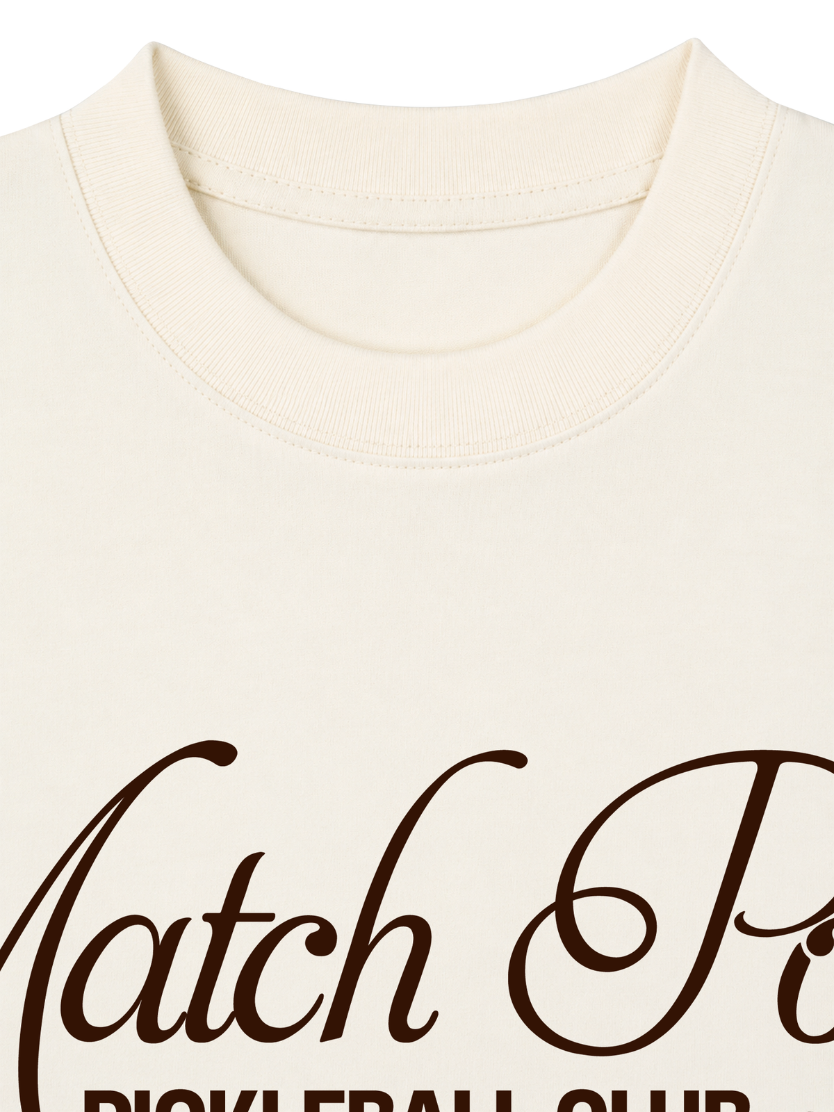 Áo Thun Boxy Match Point