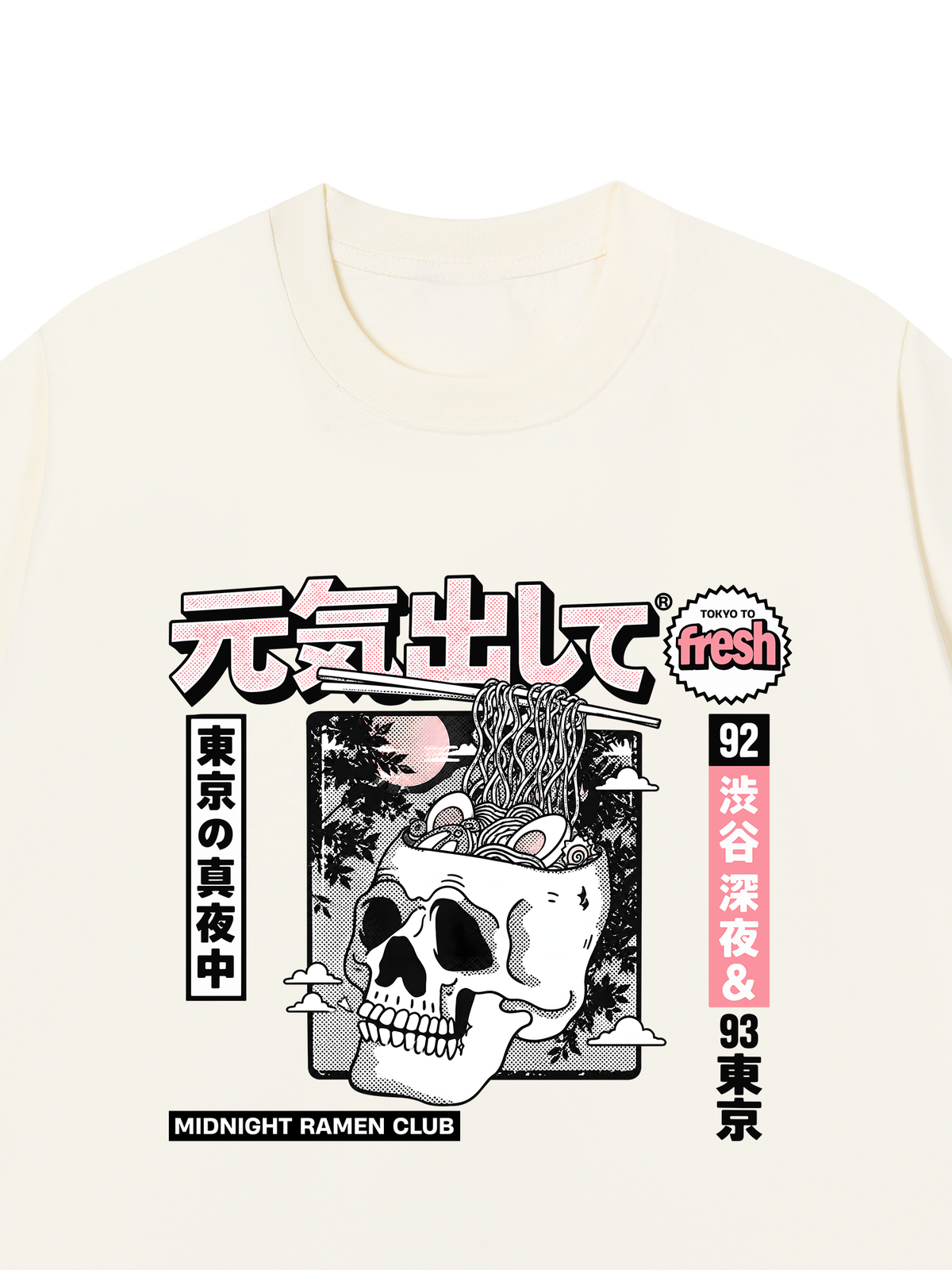 Áo Thun Relaxed Fit Midnight Ramen Club