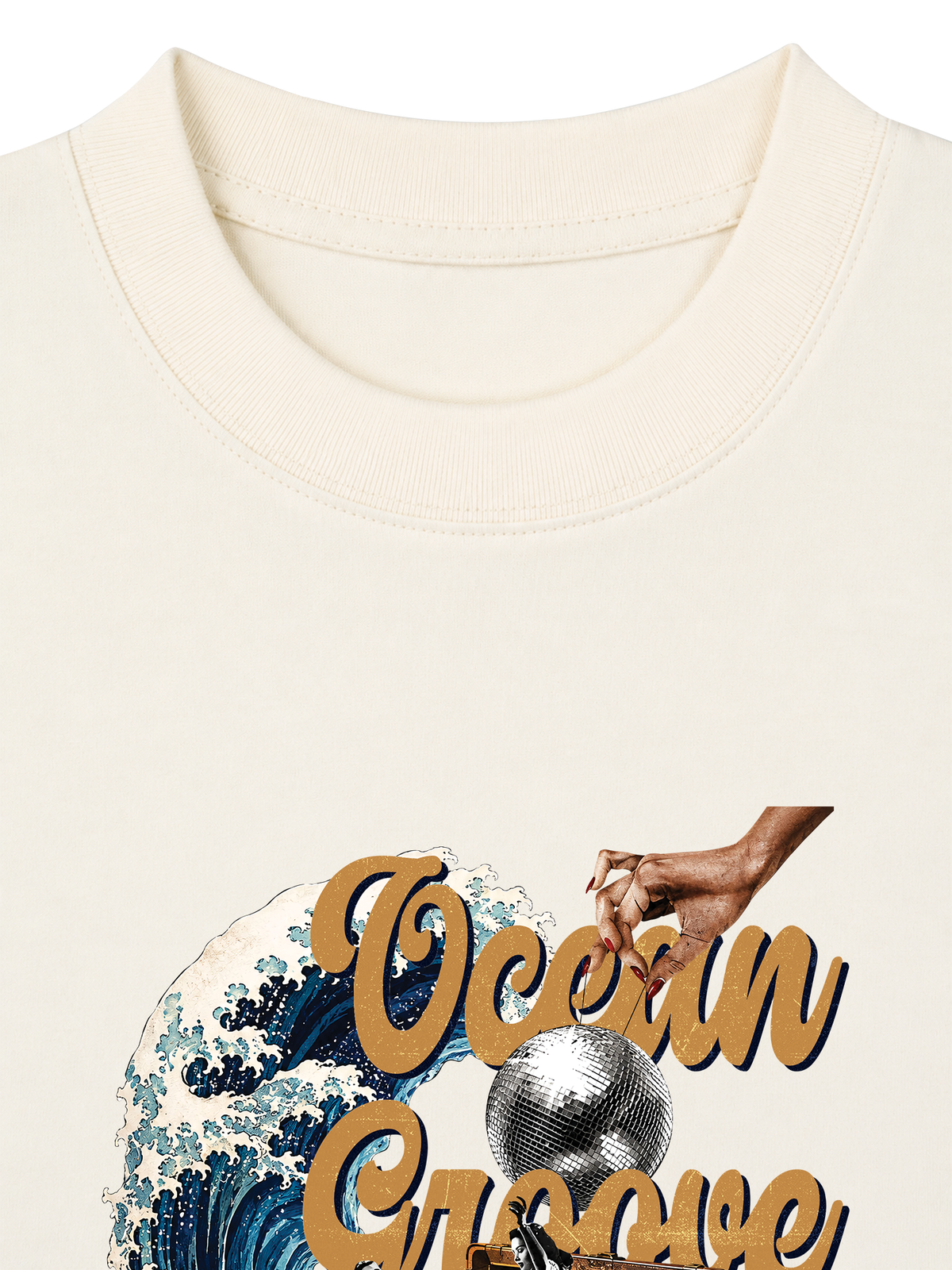 Áo Thun Boxy Ocean Groove