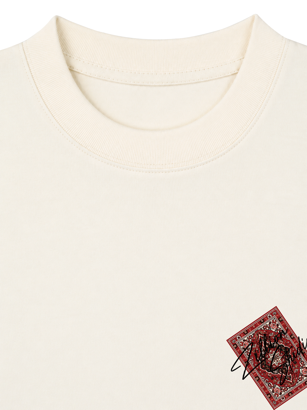 Áo Thun Boxy Hidden Meaning Zillion Red Bandana