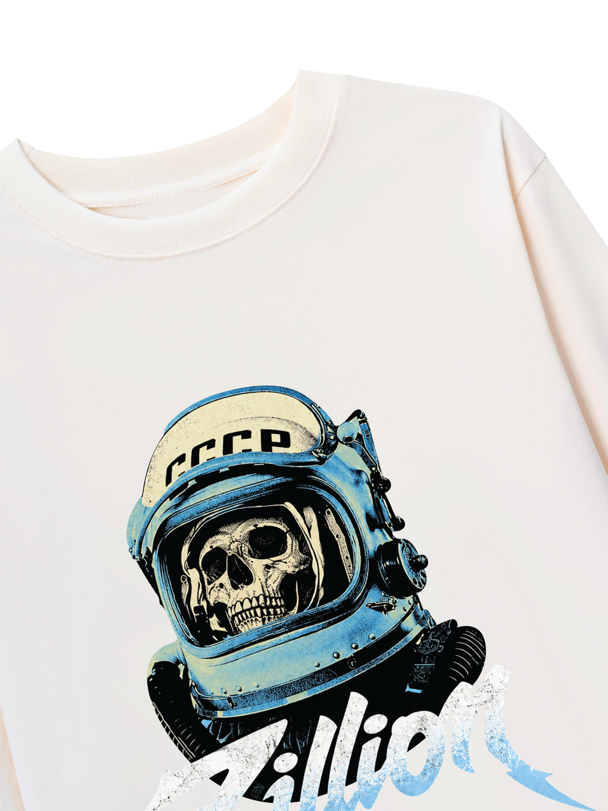 Áo Thun Dài Tay Skull Cosmonaut