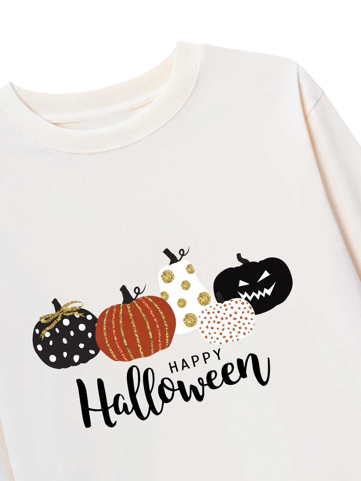 Áo Thun Dài Tay Chic Pumpkins
