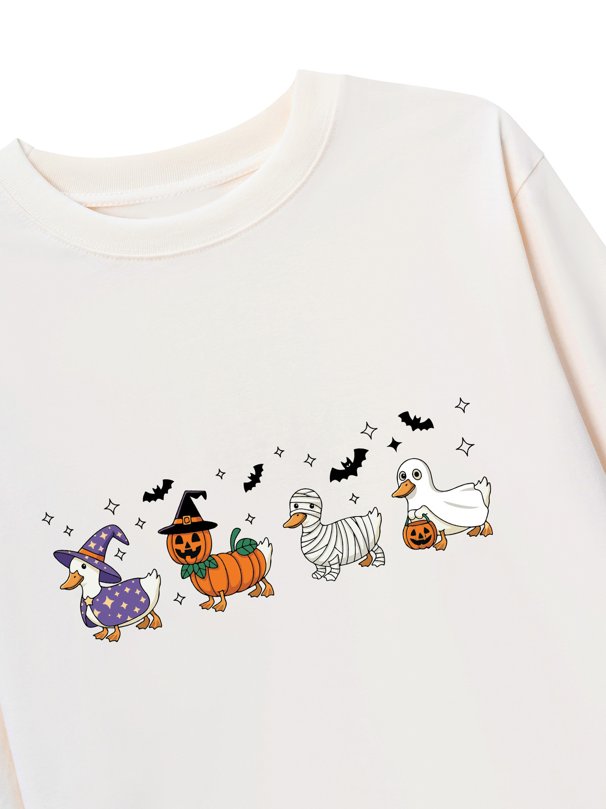 Áo Thun Dài Tay Spooky Ducks