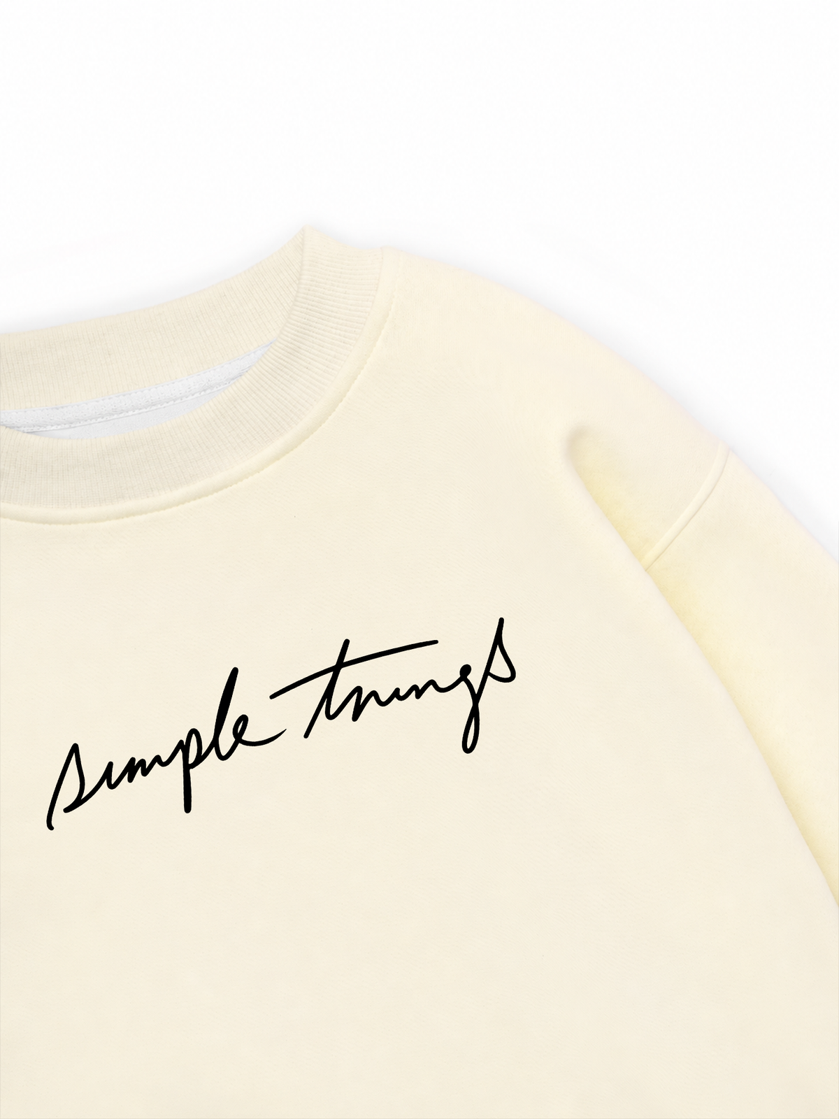 Áo Sweater Nỉ Hai Da Simple Things