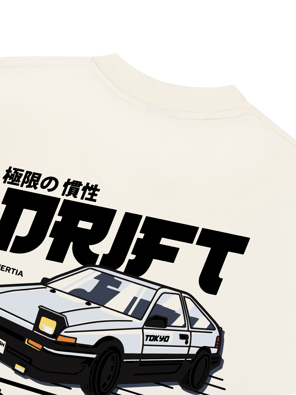 Áo Thun Boxy Car Drift