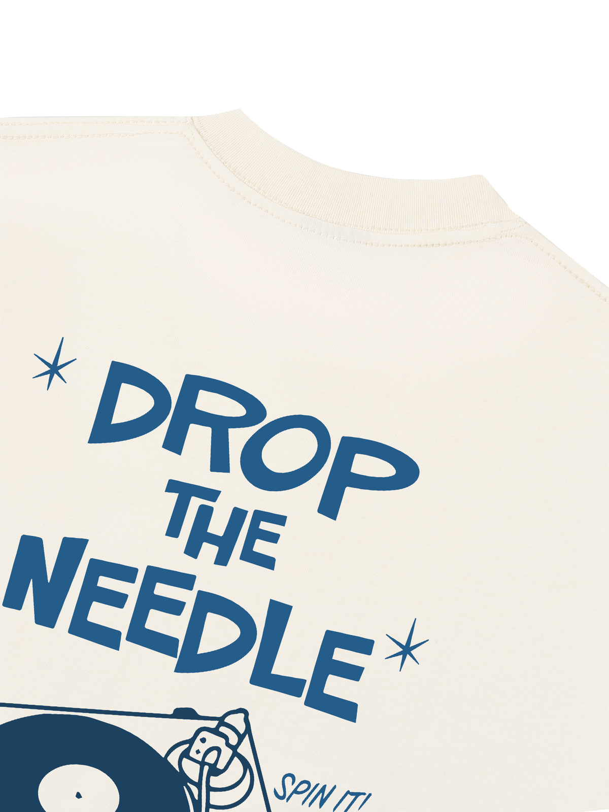 Áo Thun Boxy Drop The Needle