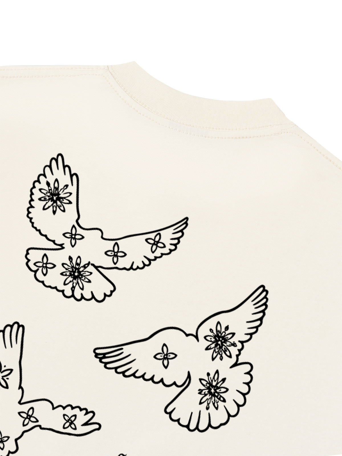Áo Thun Boxy Three Bird
