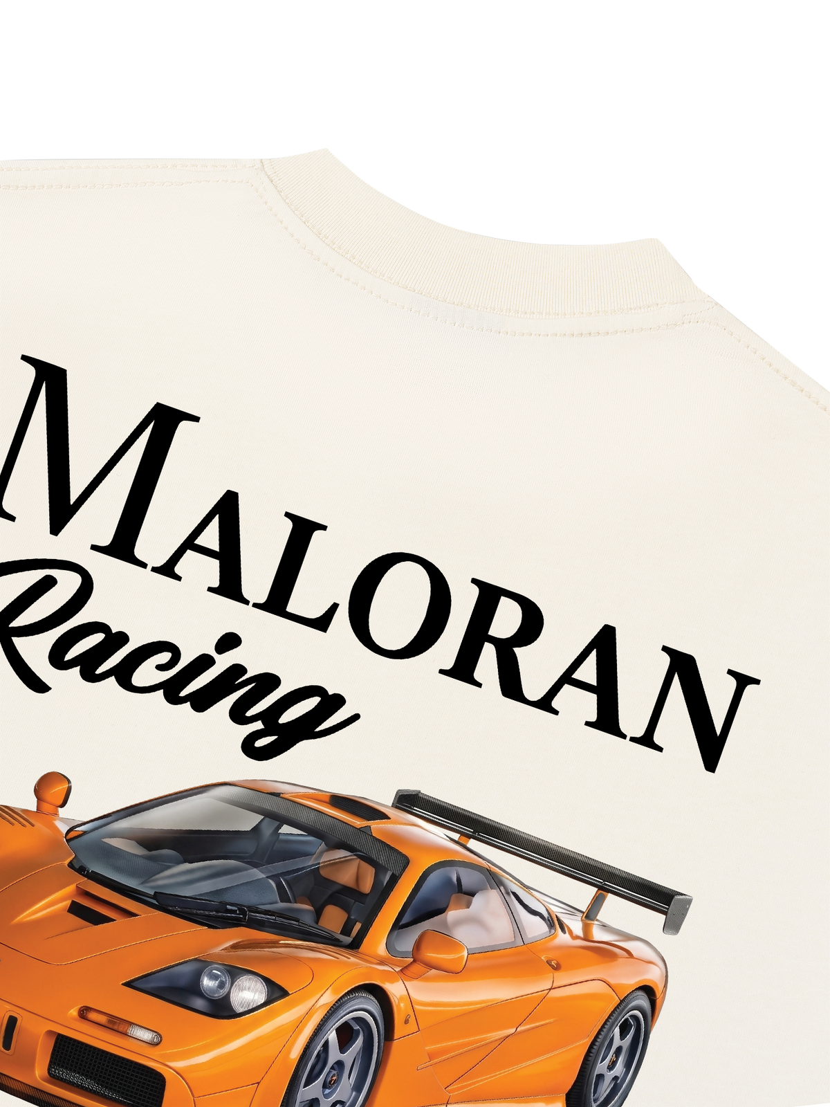 Áo Thun Boxy Car Maloran Racing