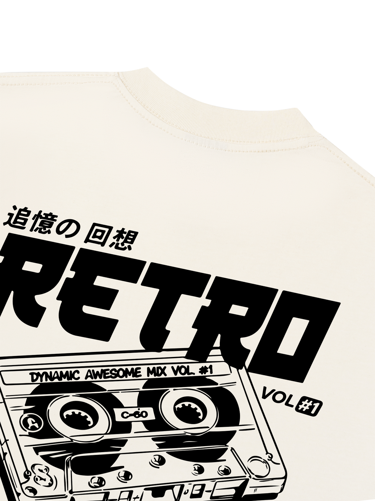 Áo Thun Boxy Retro