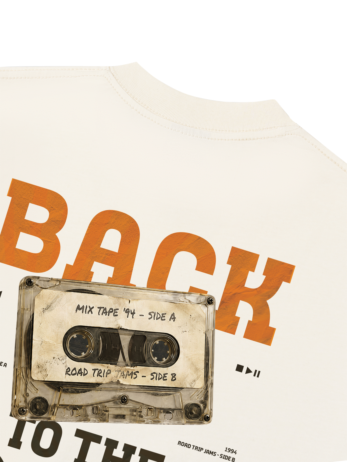 Áo Thun Boxy Back to the 90's